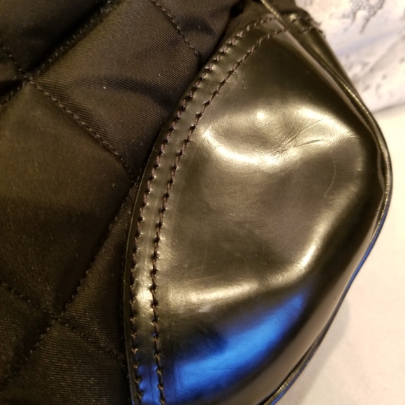 Authentic Burberry Quilted Black Leather Hobo - Picture 3 of 7